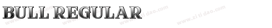 BULL Regular字体转换